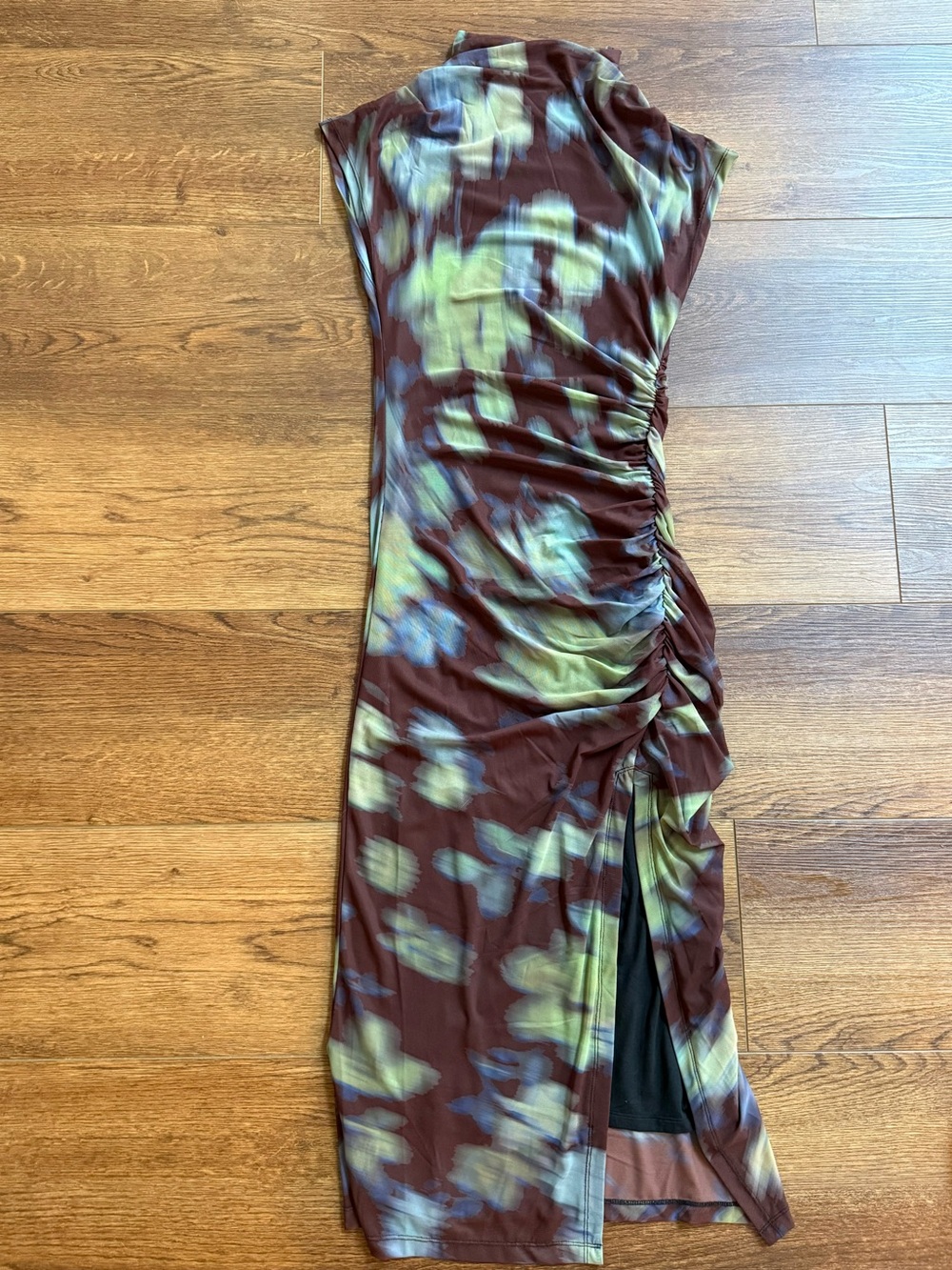 Anthropologie The Maya Ruched Midi Dress